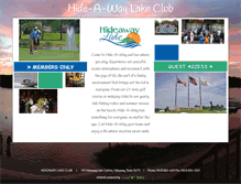 Tablet Screenshot of hideawaytexas.back9links.com